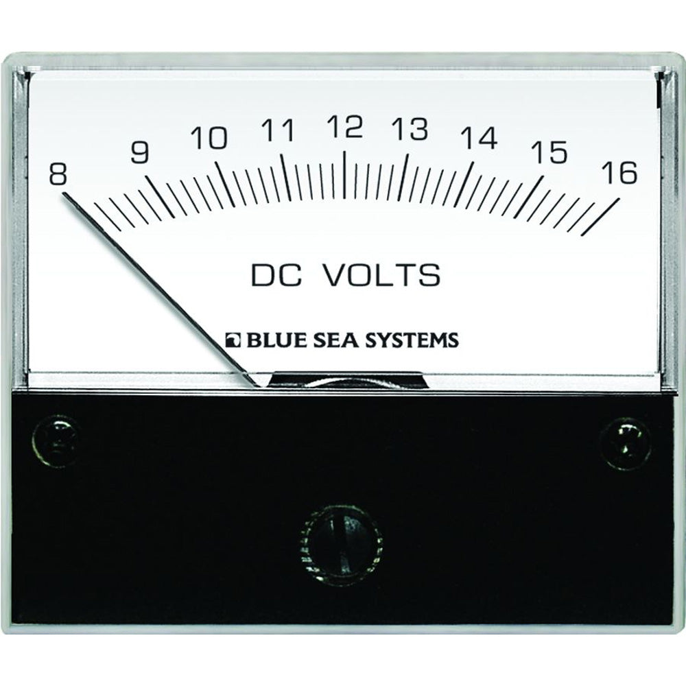 Blue Sea 8003 DC Analog Voltmeter 234 Face 816 Volts DC 8003